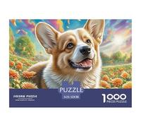 Welsh CorgiMassive 1000-Piece Jigsaw Puzzles for Adults A Vast Expanse of 1000 Impossible-Hard-Difficult Challenging Puzzle Game Pieces - A Gift of Unparalleled Depth for Adults And Young Adults 12+