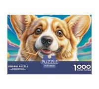 Welsh CorgiOverwhelming 1000-Piece Jigsaw Puzzles for Adults A Crusade Through Impossible, Hard, And Difficult Challenging Puzzle Games - The Most Prestigious Gift for Adult And Teenage Conquerors Ag