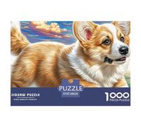 Welsh CorgiPremium Jigsaw Puzzles for Adults A 1000-Piece Advanced-Level Set Featuring Challenging And Educational Games - Designed As The Jigsaw Puzzles for Adults And Mature Kids Aged