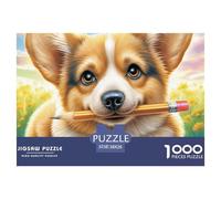 Welsh CorgiProdigious 1000-Piece Jigsaw Puzzles for Adults Consisting of 1000 Seemingly Insurmountable Challenging Puzzle Educational Pieces - Forged As A Legacy Gift Jigsaw Puzzles for Adults And Ki