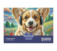 Welsh CorgiSophisticated Jigsaw Puzzles for Adults A 1000-Piece Advanced-Level Collection of Challenging Educational Games for Both Women And Men - A Perfect Shared Activity for Adults And Kids 12 Ye