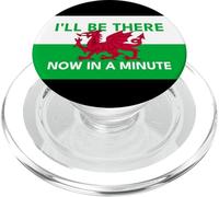 Welsh Dragon Flag - Be There Now In A Minute PopSockets PopGrip for MagSafe