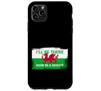 Welsh Dragon Flag - Be There Now In A Minute (Vintage Style) Case for iPhone 11 Pro Max