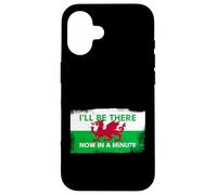Welsh Dragon Flag - Be There Now In A Minute (Vintage Style) Case for iPhone 16