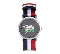 Welsh Dragon Flag of Wales Fashion Watches Men Women Wrist Watch Outdoor Sports