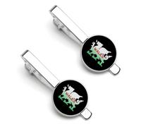 Welsh Dragon Flag of Wales Silver Tie Clip Suit Accessories for Men Necktie Bar Set Pin Business Wedding