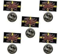 Welsh Dragon on St David Cross Pin Badge Metal Enamel Lapel Badge (5)
