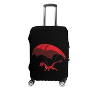 Welsh Dragon Personalized Luggage Case Cover Funny Travel Accessories Washable Suitcase Protector Fit 19-32 Inch S