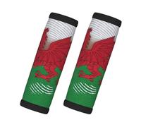 Welsh Dragon Print Wraps Luggage ID Tags Door Handle Travel Essentials Luggage Handle Wrap Grips