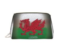 Welsh Dragon Printed Handheld Makeup Case, Spacious Toiletry Organizer Designed for Brushes and Toiletries