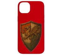 Welsh Dragon Shield s Celtic Wales s Vintage Celt Case for iPhone 14 Plus