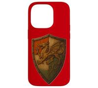 Welsh Dragon Shield s Celtic Wales s Vintage Celt Case for iPhone 14 Pro