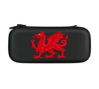 Welsh Dragon Storage Bag Compatible with Switch Portable Carrying Case Protector Bags with 15 Games Accessories