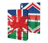 Welsh Dragon UK Flag Cute Tablet Case Compatible with iPad