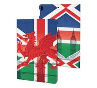 Welsh Dragon UK Flag Cute Tablet Case Compatible with iPad