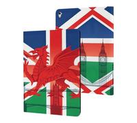 Welsh Dragon UK Flag Cute Tablet Case Compatible with iPad