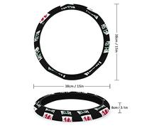 Welsh Flag Car Steering Wheel Cover Cute Universal Steering Wheel Protector Covers for Women Men