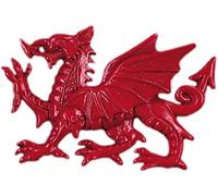 Welsh Fridge Magnet Red Dragon Souvenir Gift Wales Resin Handmade Cymru