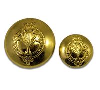 Welsh Guards Blazer Button Small - 16mm (26-Ligne) / Gold