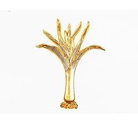 Welsh Guards Staybright twin pin and catch Cap Badge