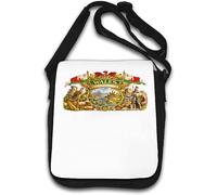 Welsh Heritage and Natural Landscape Shoulder Bag White