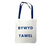 Welsh High Street Bywyd Tawel (The Peaceful Life) Tote Bag, Durable, Versatile