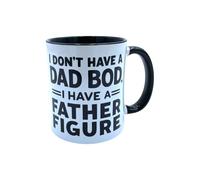 Welsh High Street I Don’t Have a Dad BOD, I Have a Father Figure Mug - Funny Coffee Mug Gift for Father’s Day, Birthday & Christmas - Novelty Ceramic Mug for Daddy & Father Figure