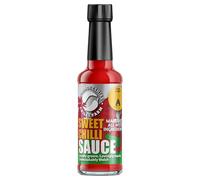 Welsh Honey Sweet Chilli Sauce 185ml - Artisan Sweet Chilli Sauce Made in Wales with 30% Award-Winning Honey, Pembrokeshire Chillies, Cider Vinegar & Halen Môn Sea Salt - Gwenyn Gruffydd