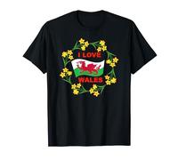Welsh I Love Wales T-Shirt