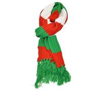 Welsh Knitted Scarf | Soft & Warm Winter Scarf with Bold Y Ddraig Goch Design | Cozy, Stylish & Patriotic Accessory for Rugby Matches, Festivals, Outdoor Events, Cold Weather & Welsh-Themed Gifting