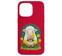 Welsh Lamb Cute St Davids Day Design Case for iPhone 14 Pro Max