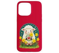 Welsh Lamb Cute St Davids Day Design Case for iPhone 15 Pro Max