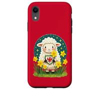 Welsh Lamb Cute St Davids Day Design Case for iPhone XR