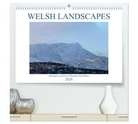 Welsh Landscapes (High Quality Premium Wall Calendar 2026 DIN A2 landscape),CALVENDO 12 Month Wall Calendar: Seasonal Locations of Mid and North Wales