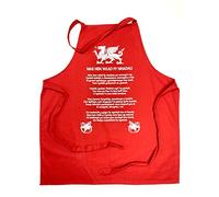 Welsh National Anthem Apron, Welsh Apron, Welsh Gift,