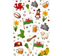Welsh Notebook: Celebrating the Icons and Traditions of Wales