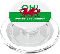 Welsh Red Dragon - Oh What's Occurring PopSockets PopGrip for MagSafe