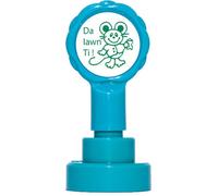 Welsh Self inking teacher reward stamp"Da lawn Ti" X12021