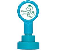 Welsh Self inking teacher reward stamp"Llawer Gwell" X12014
