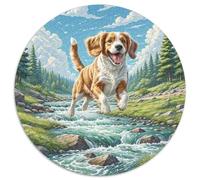 Welsh Springer Spaniel 1000 Piece Jigsaw Puzzle for Women, Men Animal Theme Challenging Puzzles Educational Games Creativity & Gift Giving 1000pcs (67.5x67.5cm)