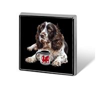 Welsh Springer Spaniel Dog Custom Brooch Pin Lapel Pins Tie Suit Dress Accessories Wedding Birthday for Men Women