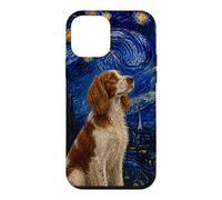 Welsh Springer Spaniel Dog Van Gogh Starry Night Case for iPhone 12 mini