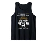 Welsh Springer Spaniel Love Story with Mountain Vibes Tank Top