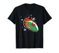 Welsh Supporters Jersey Kit | Union Gift Wales Rugby Fans T-Shirt