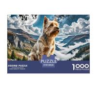 Welsh Terrier 1000 Pieces Jigsaw Puzzles Engaging Educational Games Jigsaw Puzzles Unique Puzzle Gift for Adults & Families 38x26cm/1000pcs