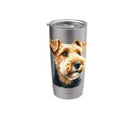 Welsh Terrier Dog Stainless Steel Insulated Tumbler