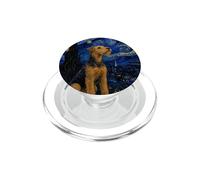Welsh Terrier Dog Van Gogh Starry Night PopSockets PopGrip for MagSafe