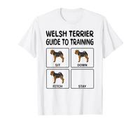 Welsh Terrier Guide To Training Dog Obedience T-Shirt