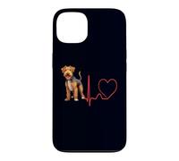 Welsh Terrier Heartbeat EKG Funny Dog Lover & Owner Case for iPhone 13
