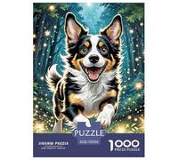 Welsh Terrier Jigsaw Puzzles for Adults 1000 Educational Games Cute Pets Colourful,Fun,Challenging And Brainteasing Adults Jigsaw Puzzle Gifts for Men70x50cm/1000pcs